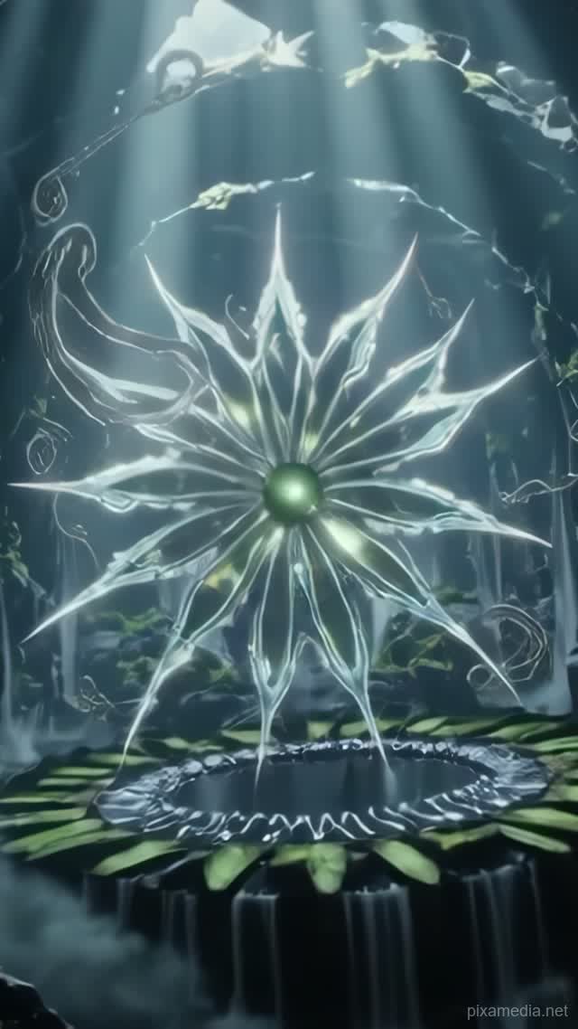 Crystal Bloom of the Deep - Magic & Spells AI stock